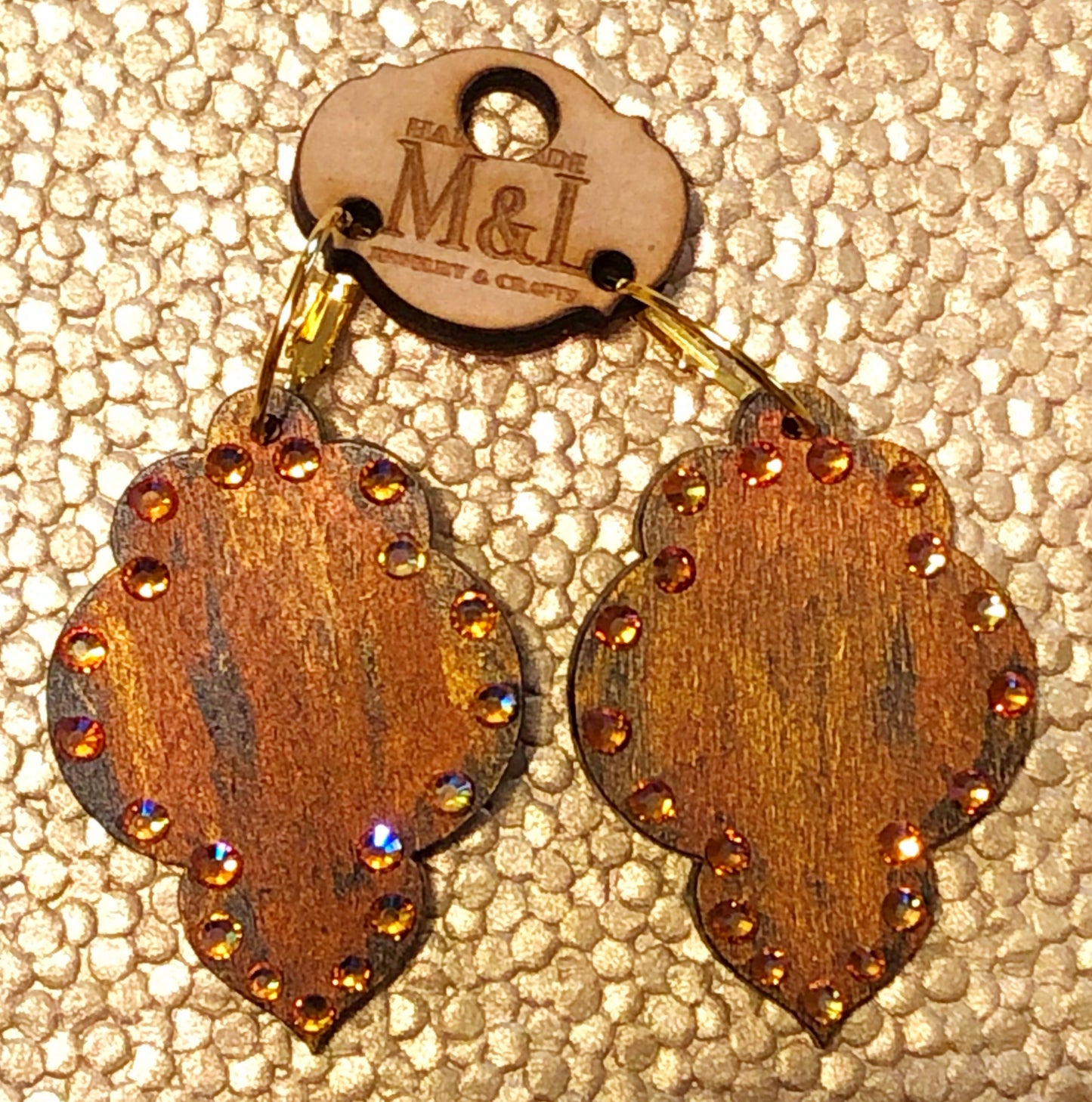 Wooden Moroccan Earrings