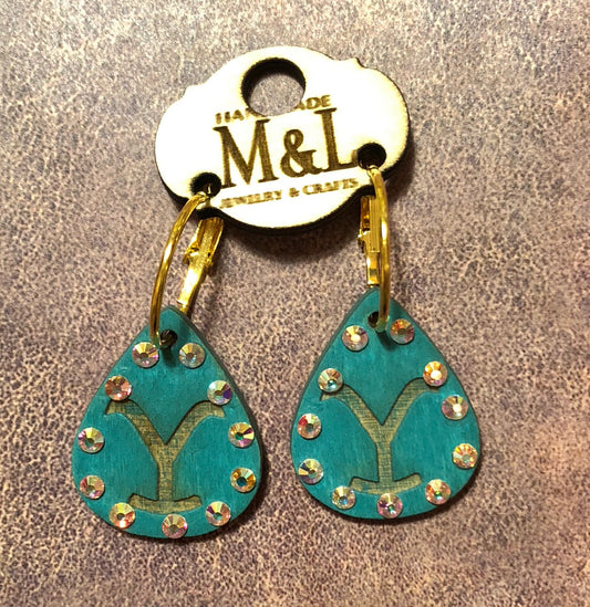 Turquoise Yellowstone Earrings