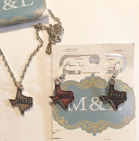 Texas Pendant Set