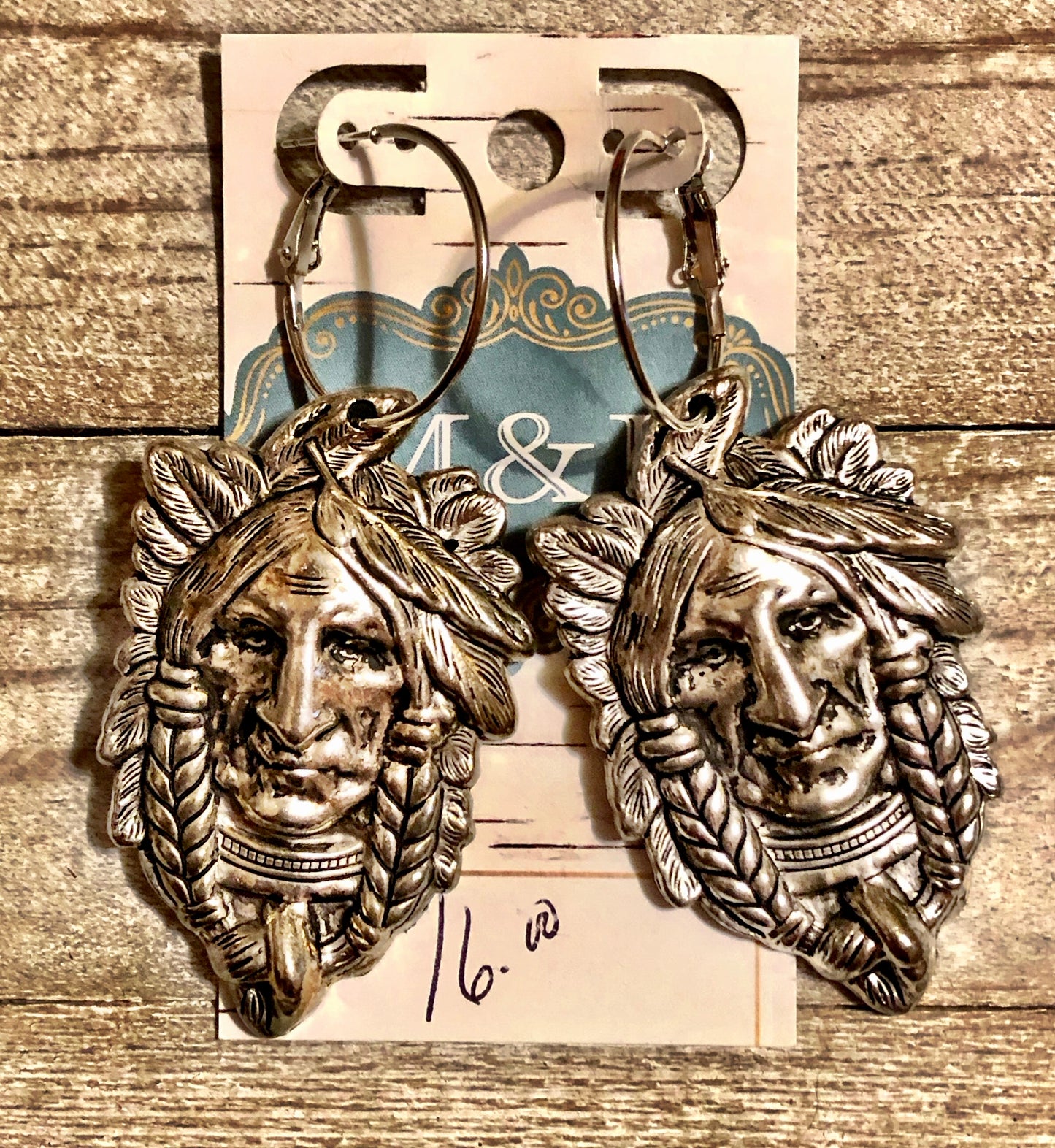 Large Indian Earrings